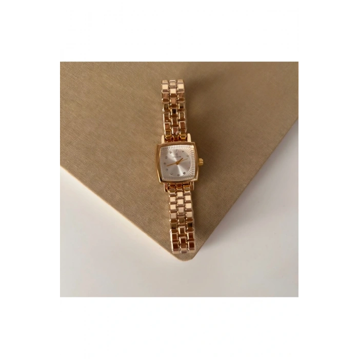 Vintage Taşlı Kare Model Kadın Kolsaati