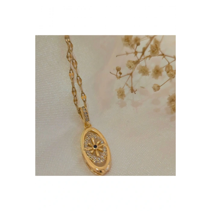 Celestia Yıldız Çelik Kolye