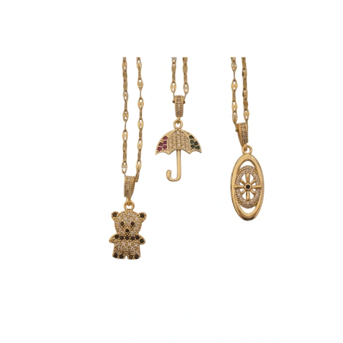 Celestia Yıldız Çelik Kolye