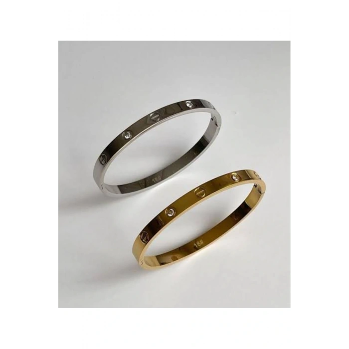 Çelik Taşlı Bileklik (Cartie)