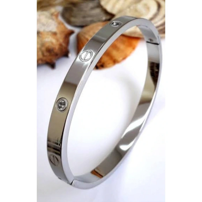 Çelik Taşlı Bileklik (Cartie)