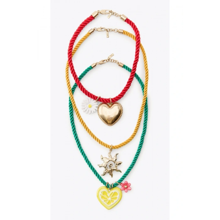 Marka Model VIP Serisi Kalpli 3’lü Set Kolye