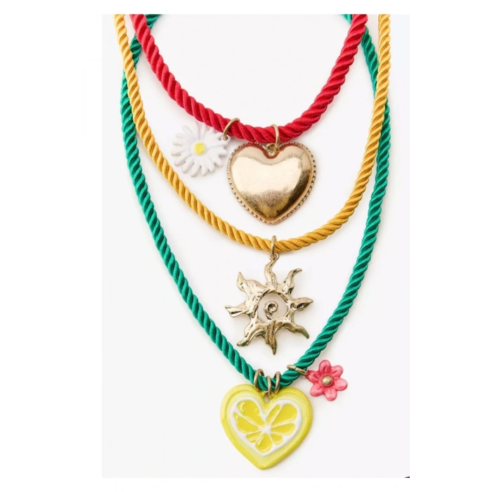 Marka Model VIP Serisi Kalpli 3’lü Set Kolye