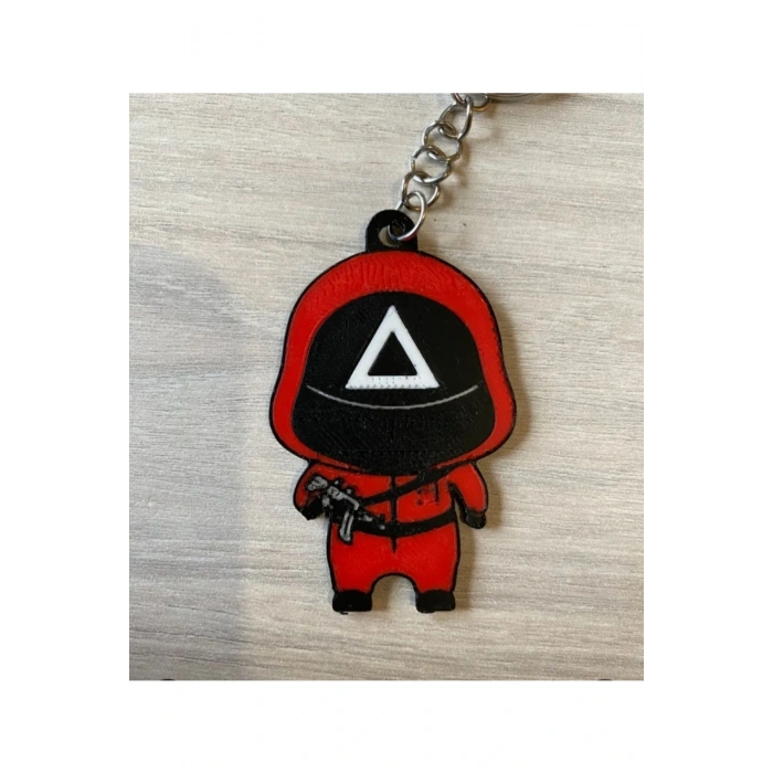 Squid Game 3D Anahtarlık 3’lü Set