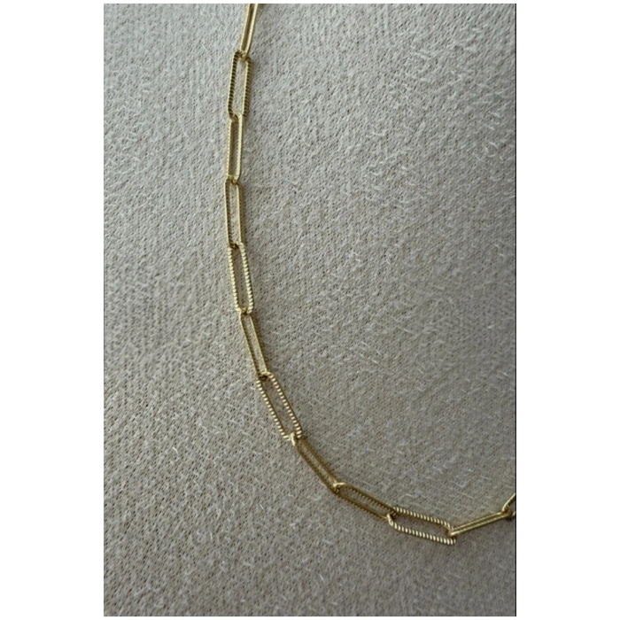 Xuping 14K Kaplama Uzun Ataç Zincir