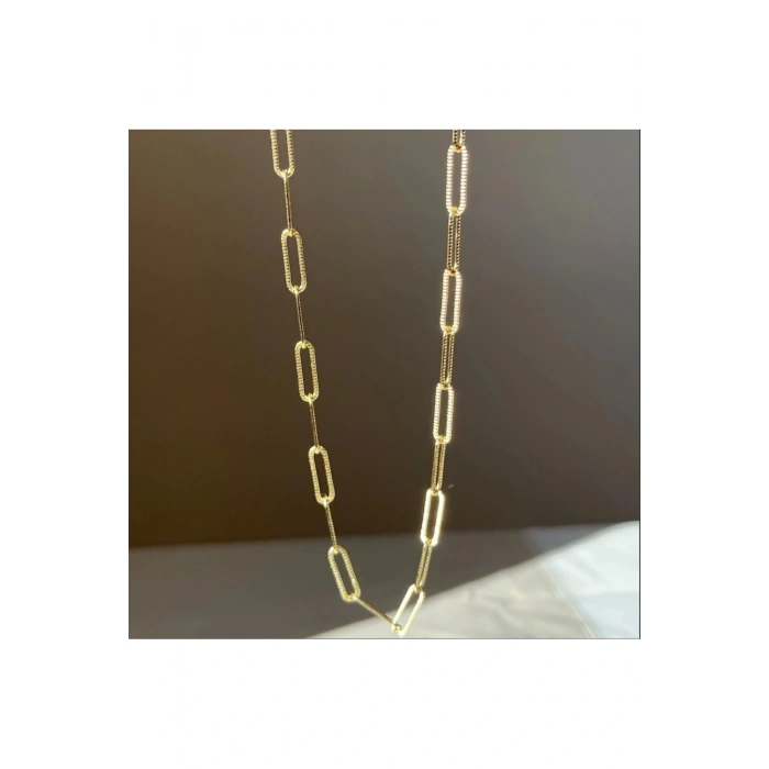 Xuping 14K Kaplama Uzun Ataç Zincir