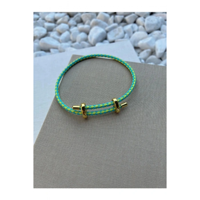 İp Bileklik Ayarlanabilir Model Yeşil