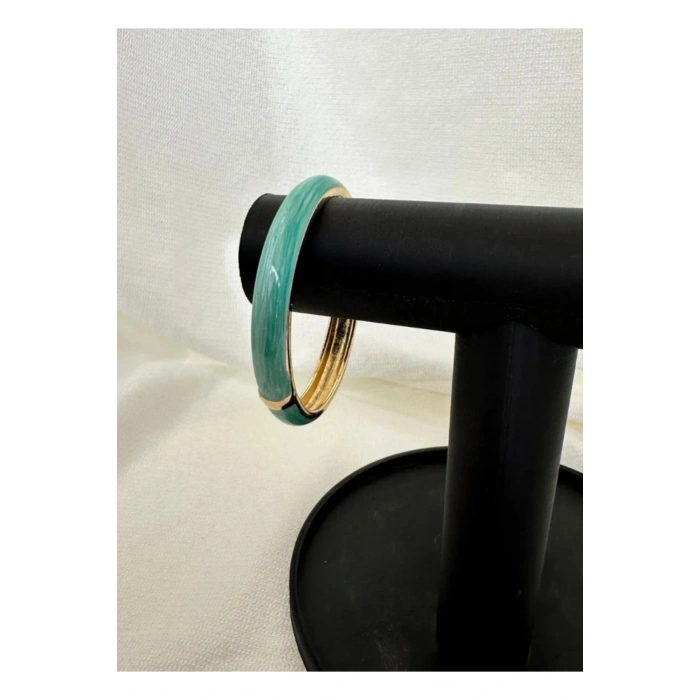 Mineli Mermer Model Mint Yeşili Kelepçe