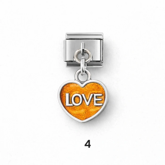 Nomi Charm Ucu Paslanmaz Çelik