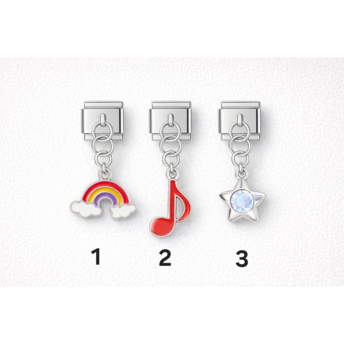 Nomi Charm Ucu Çelik