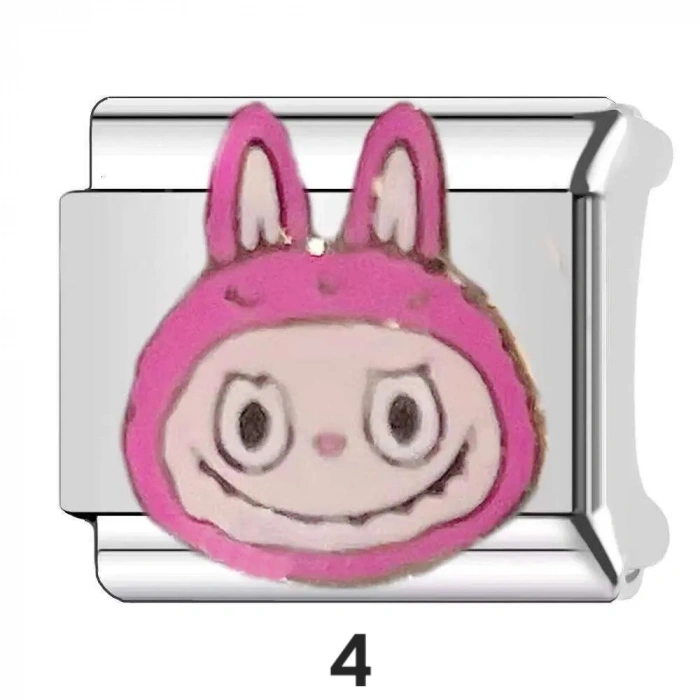 Nomi Charm Tavşan Figürlü Renkli Charm Ucu