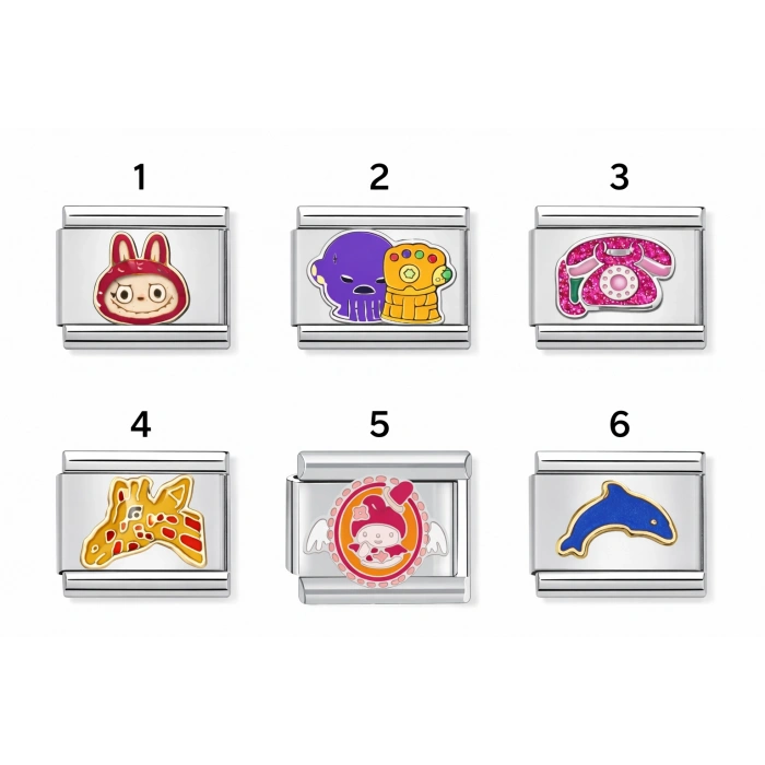 Nomi Charm Uçları Çelik