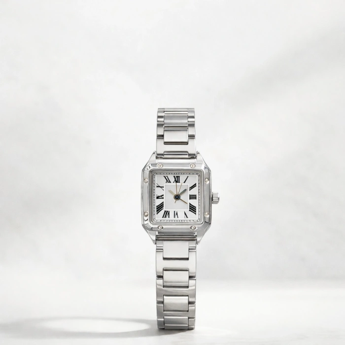 Gümüş Renkli Marka Model Alya Kadın Saat