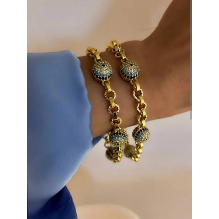 Xuping 14K Kaplama Nazar Boncuğu Bileklik