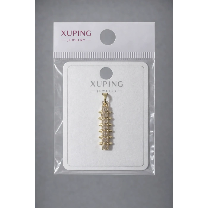 Xuping Taşlı Gold Kolye Ucu 14K Kaplama
