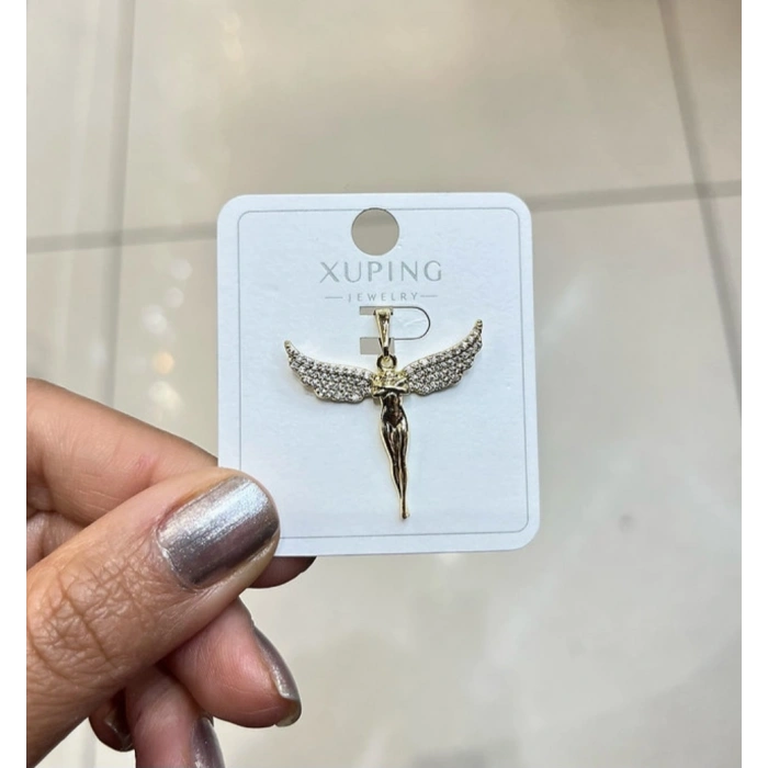 Xuping 14K Kaplama Melek Kanatlı Kolye Ucu