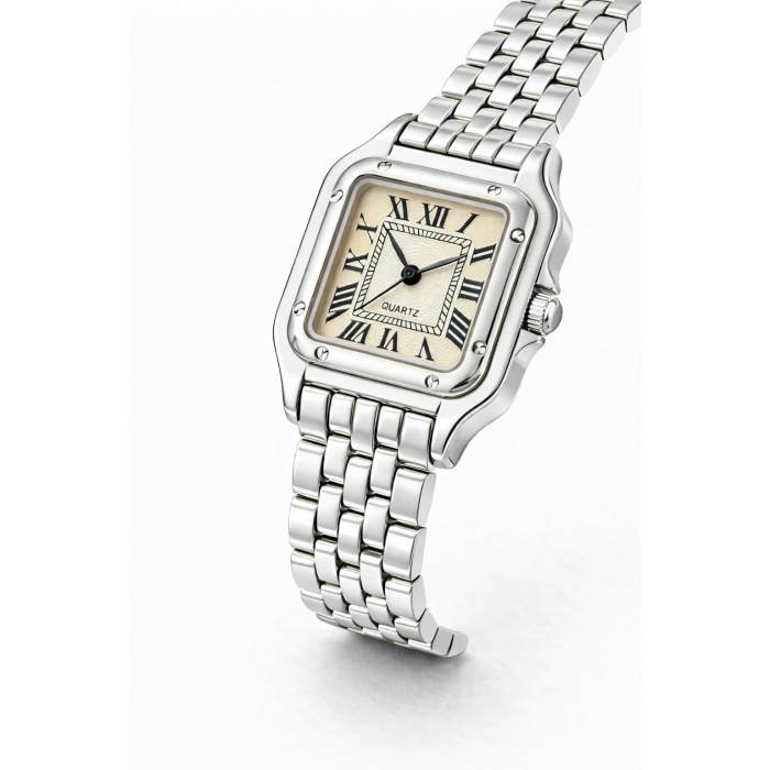 Gümüş Renkli Marka Model Alya Kadın Saat