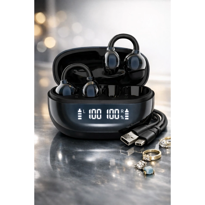 Klipsli Kablosuz Kulaklık