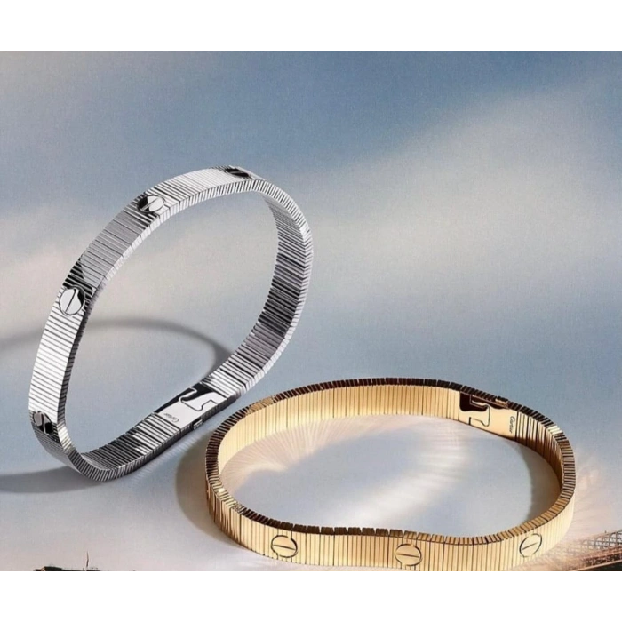 Kuyumcu Marka Model Gümüş Renkli Bileklik