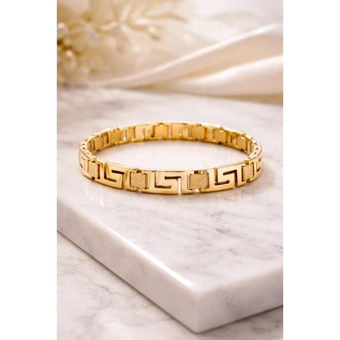 Xuping 14K Gold Kaplama Marka Model Bileklik