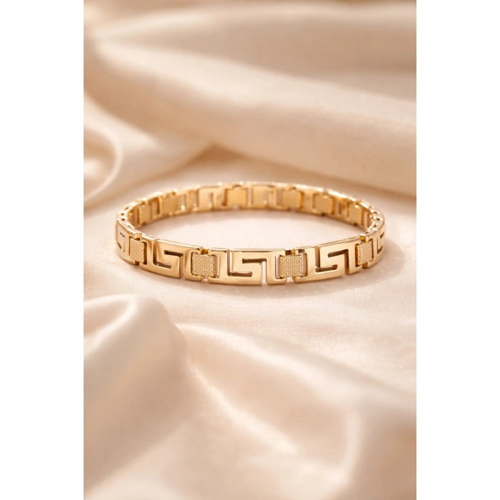 Xuping 14K Gold Kaplama Marka Model Bileklik