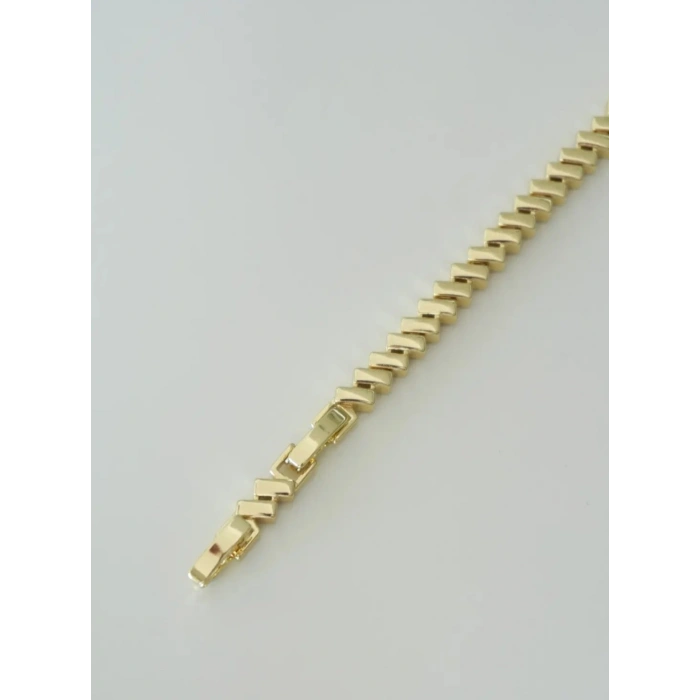 Xuping 14K Gold Kaplama Modern Zincir Bileklik