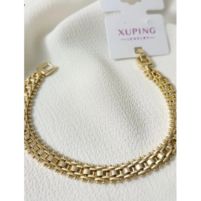 Xuping 14K Kaplama VIP Seri Gold Bileklik