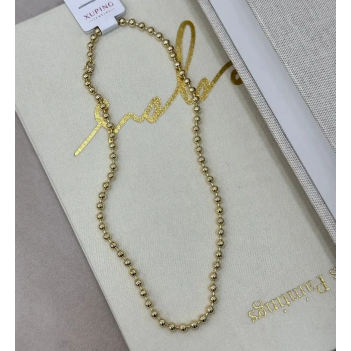Xuping Dorika Zincir Kolye 70cm zincir