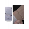 Çelik Topçuk Model Gümüş Renkli Bileklik