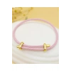 İp Bileklik Ayarlanabilir Model Pudra Renk