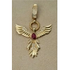 Çağla Kolyesi Vip Seri Anka Kuşu Kırmızı Taşlı Kolye
