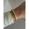 Xuping 14K Gold Kaplama Minimal Zincir Bileklik