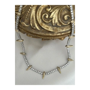 Luxury Serisi Özel Model Çift Renk Kolye