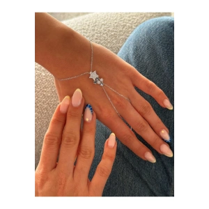 İthal Seri Yıldız Detaylı Taşlı Şahmeran