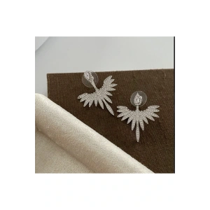 VIP Özel Seri Taşlı Küpe Gümüş