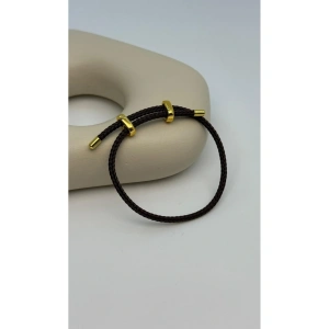 İp Bileklik Ayarlanabilir Model Siyah