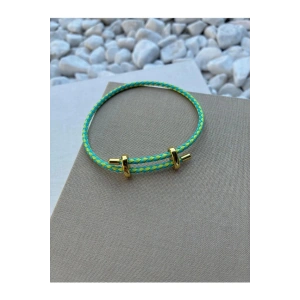 İp Bileklik Ayarlanabilir Model Yeşil