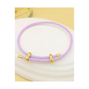 İp Bileklik Ayarlanabilir Model Karışık Pembe
