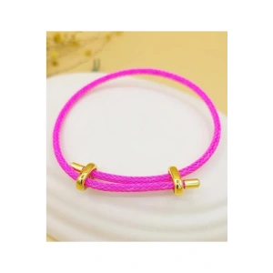İp Bileklik Ayarlanabilir Model Pembe Renk