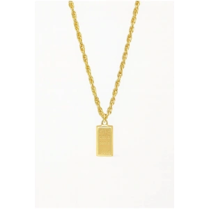 Külçe Gramlık 60cm Zincirli VIP Kaplama Kolye