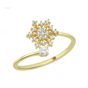 Xuping Gold Renkli Dönen Stres Yüzük