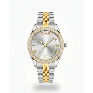 Çift Renkli Lüks Kadın Saat