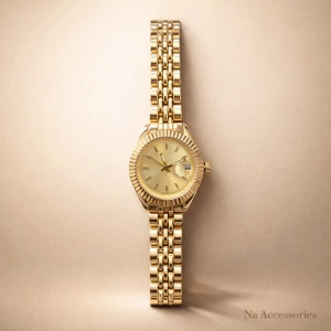 Gold Renkli Minimal Marka Model Kadın Saat