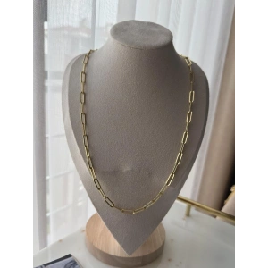 Xuping 14K Altın Kaplama Ataç Zincir Kolye