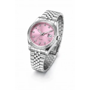 Gümüş Renkli RLX Marka Model Tasarım Kadın Saat