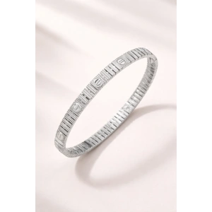 Kuyumcu Marka Model Gümüş Renkli Bileklik