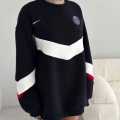PSG Baskılı 3 İplik Unisex Sweatshirt (LACİVERT)