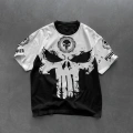 SKULL BASKI UNISEX OVERSIZE TSHIRT