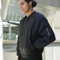 Unisex Kapitoneli Bomber Ceket
