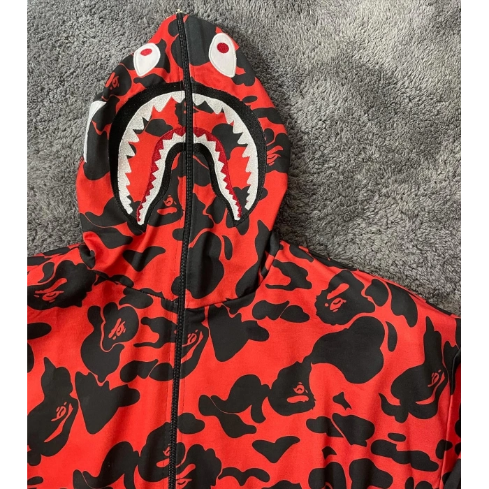 BAPE Unisex Oversize 2 İplik Hırka
